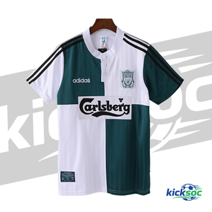 1995/1996 Liverpool Short-Sleeve Football Jersey Retro Style (Fan)