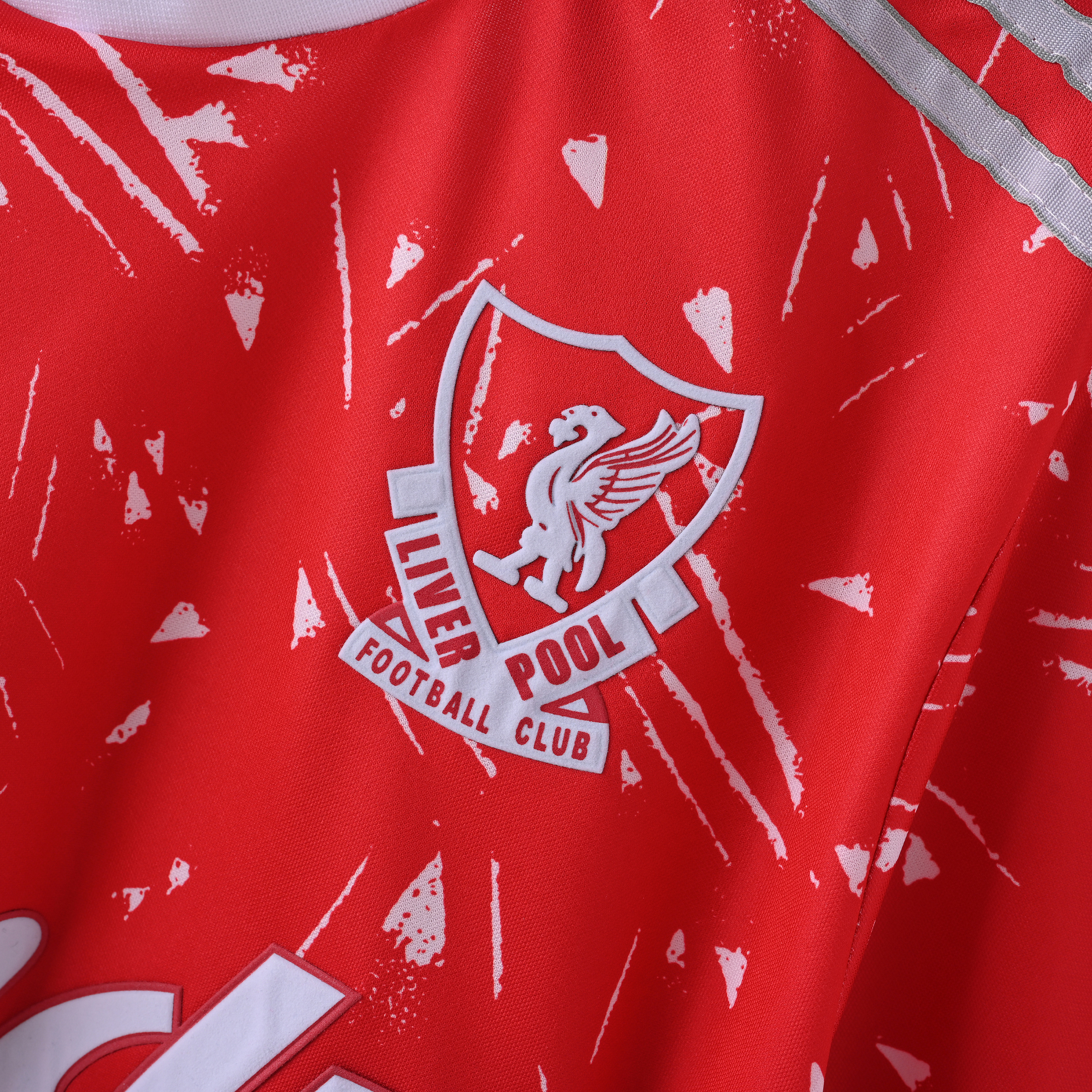 1989/1991 Liverpool Short-Sleeve Football Jersey Retro Style (Fan)