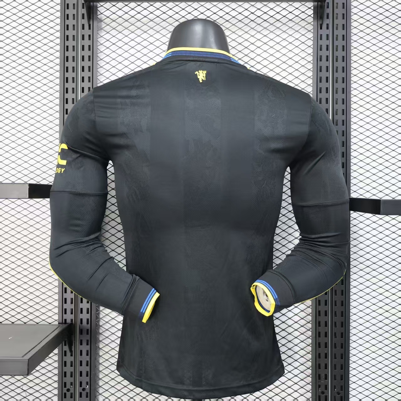 2025-2026 Manchester United Second Away Long-Sleeve Jersey (player-version) 