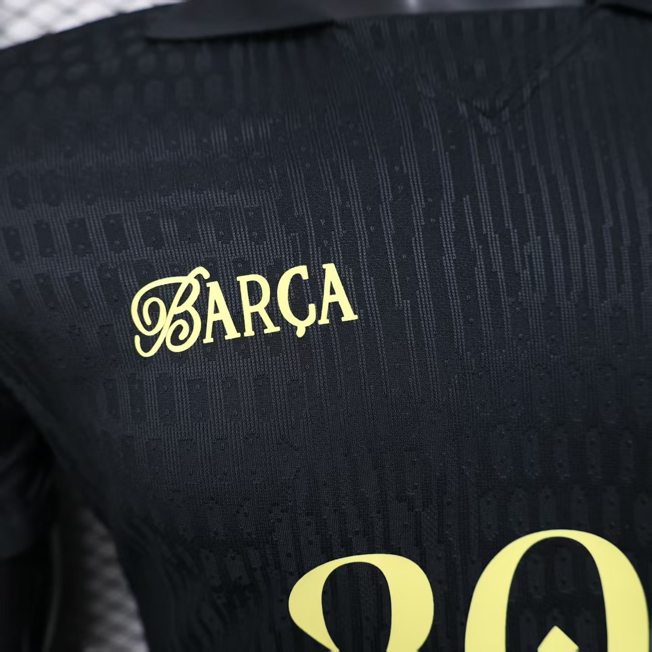 2024/2025 Barcelona Black Short-Sleeve Jersey Special Edition ( player )