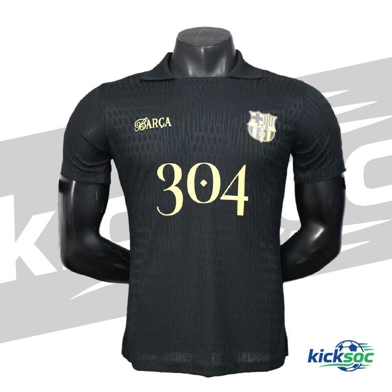 2024/2025 Barcelona Black Short-Sleeve Jersey Special Edition ( player )
