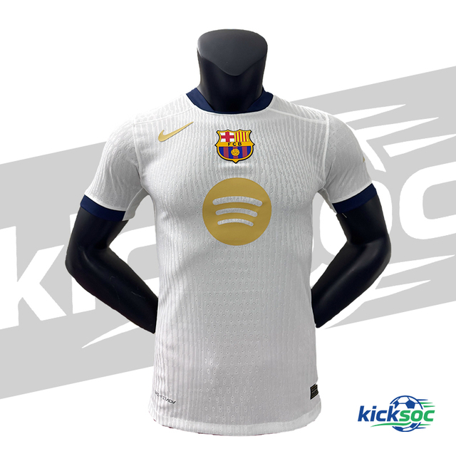 2025/2026 Barcelona White short-sleeve jersey ( player )